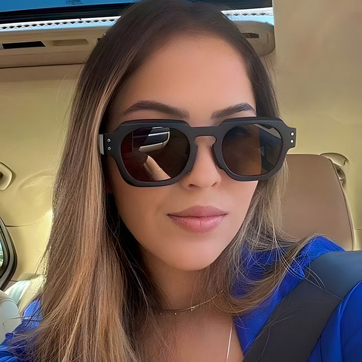 Women's stylish sunglasses in modern tortoiseshell pattern Bowlift