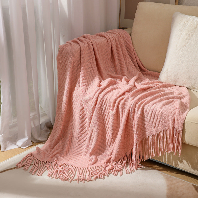 Ladies cozy throw blanket Bowlift