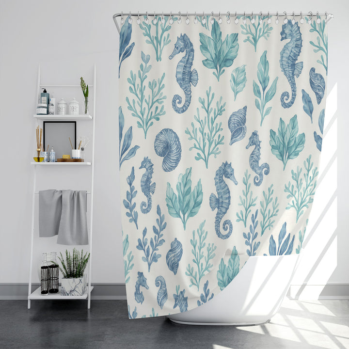 Bath Shower Curtain Bowlift