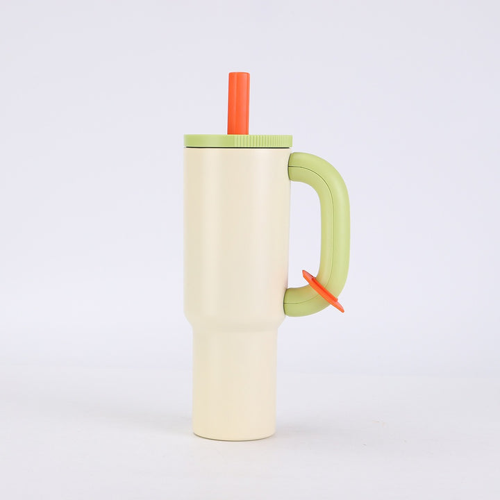 Ladies stylish insulated cup with straw Bowlift