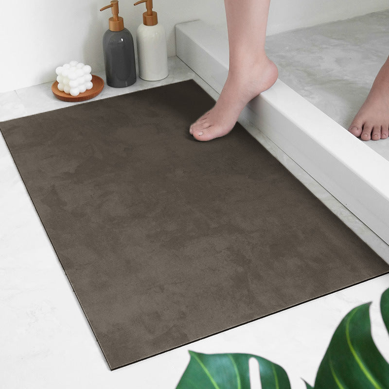 Microfiber Memory Foam Bath Mat with Non-Slip Backing Bowlift