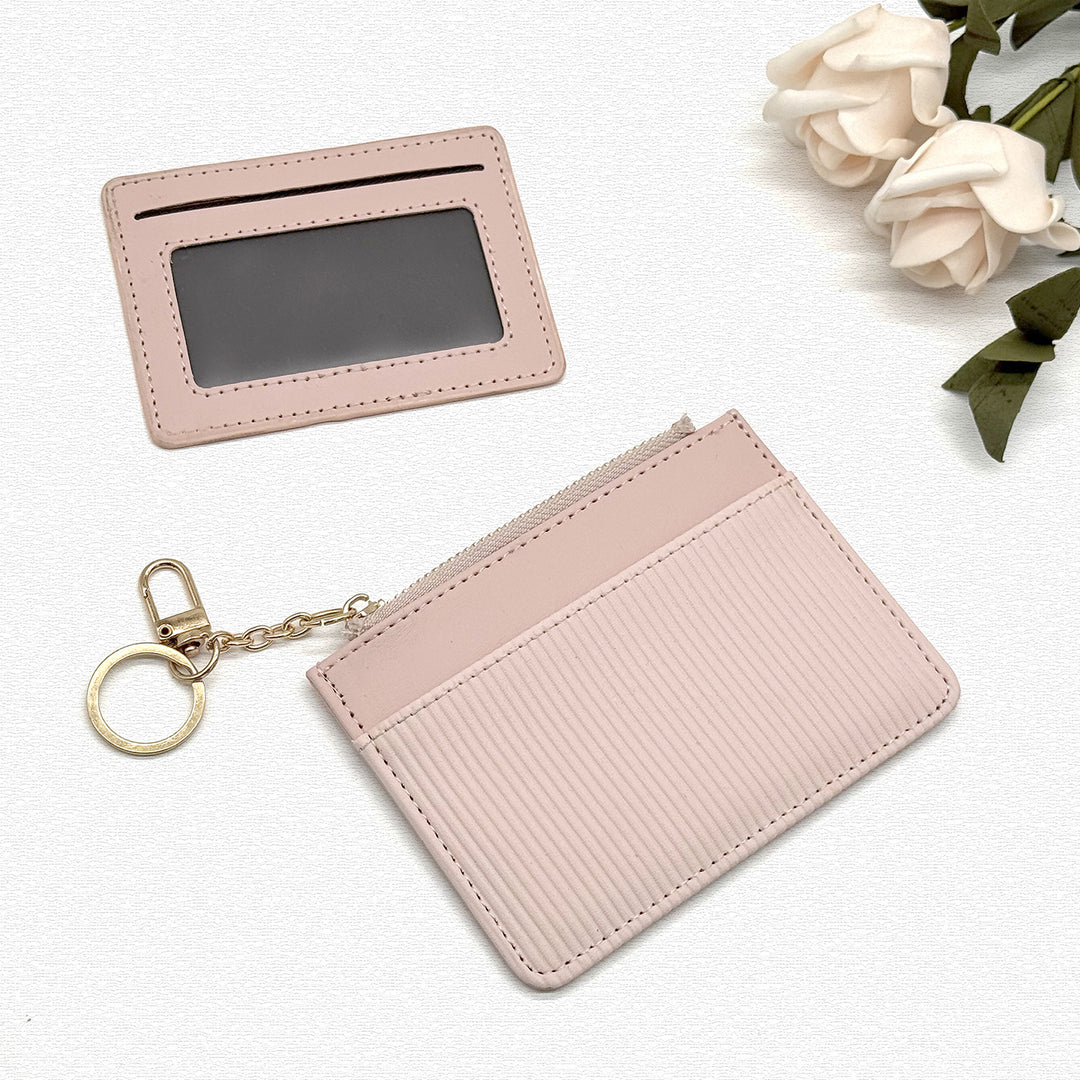 Minimalist Zippered Card Holder