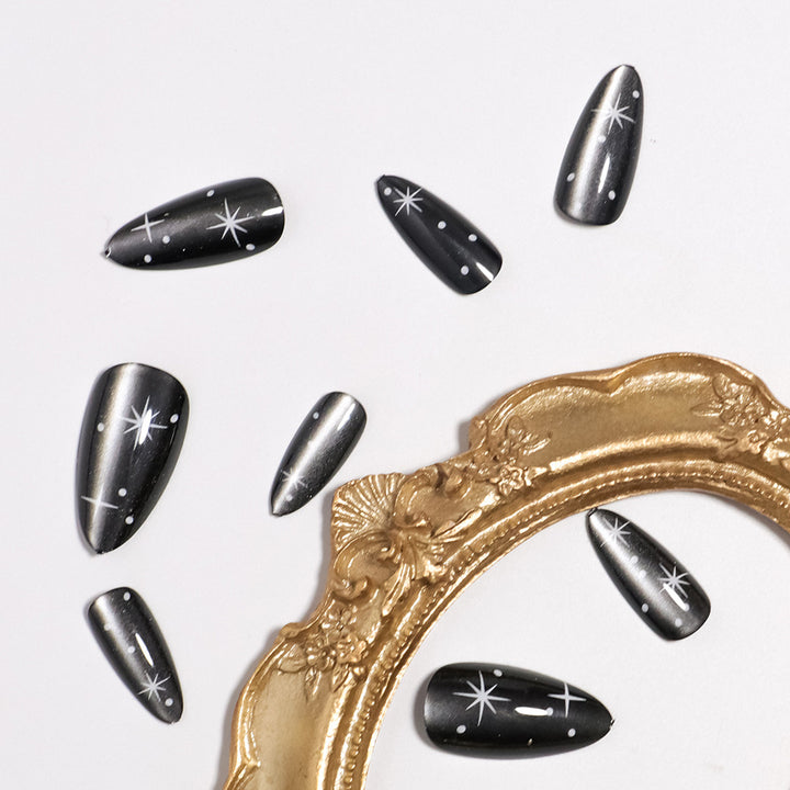 Stellar Art Press-On Nail Set Bowlift
