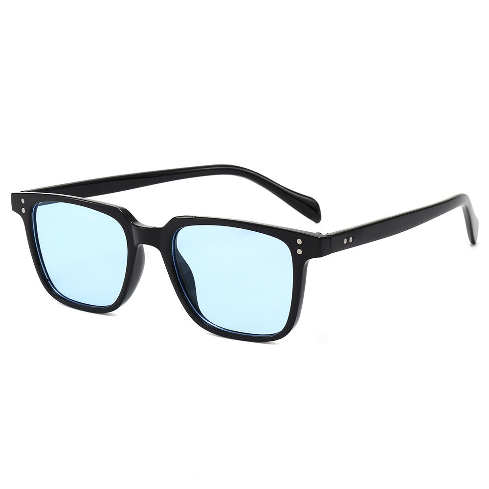 Ladies fashionable square sunglasses with unique lenses Bowlift