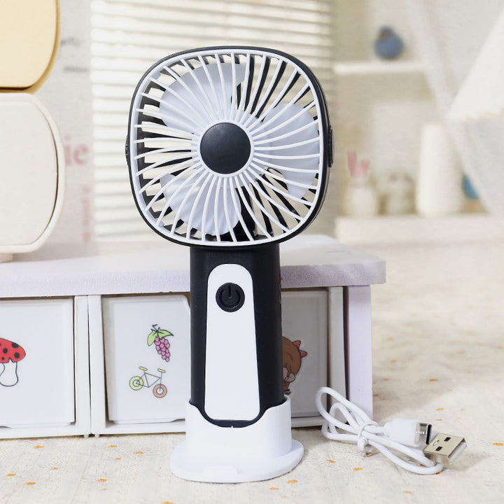 Women's Mini Hand Fan with USB Charging Function Bowlift
