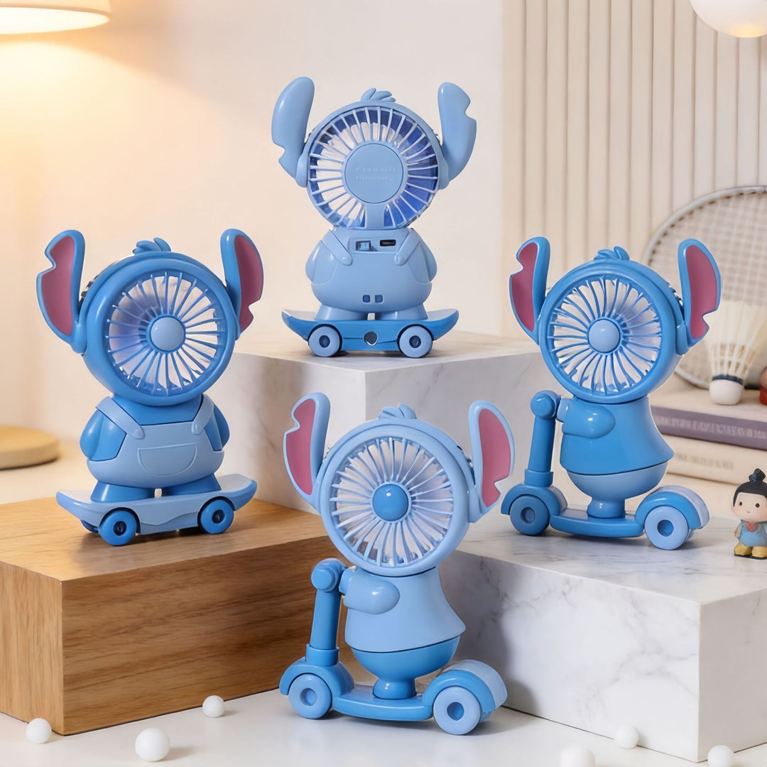 Women's Creative Fan in Playful Animal Design Bowlift