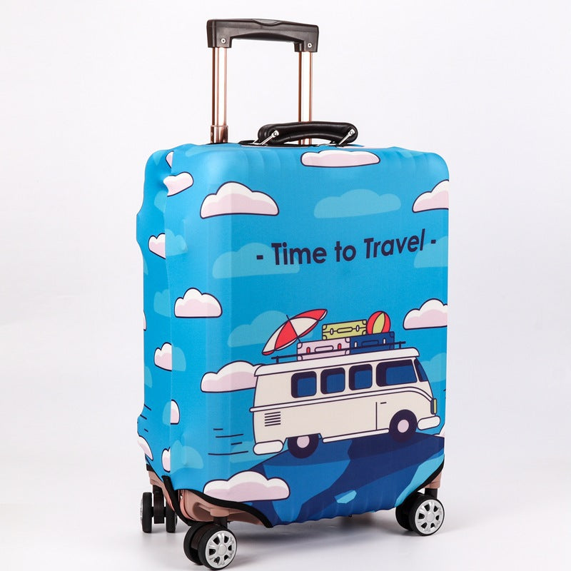 Patterned Hard Shell Luggage Bowlift