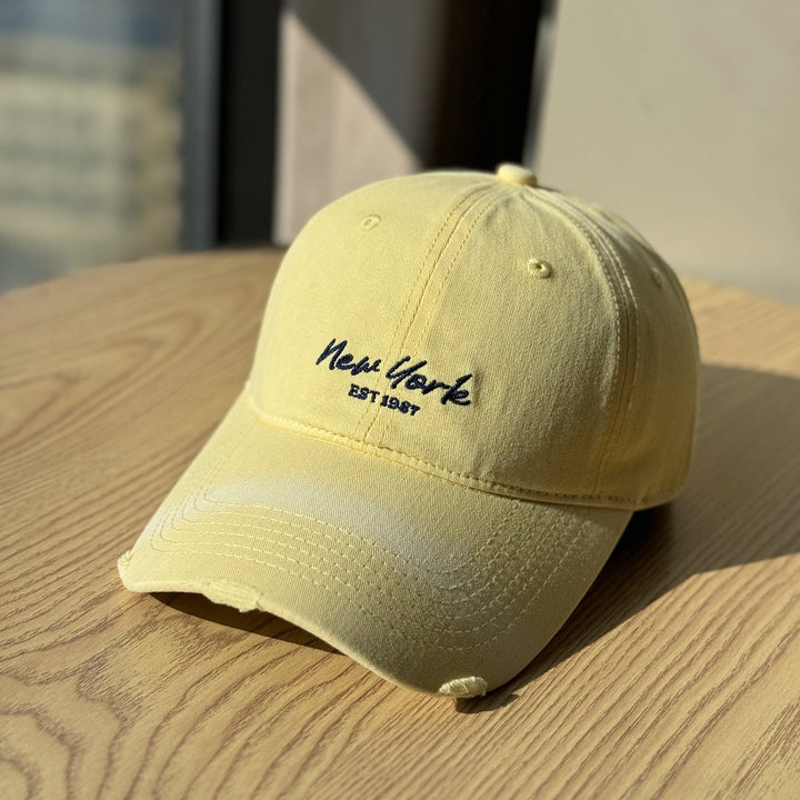 Men's Embroidered Baseball Cap Bowlift