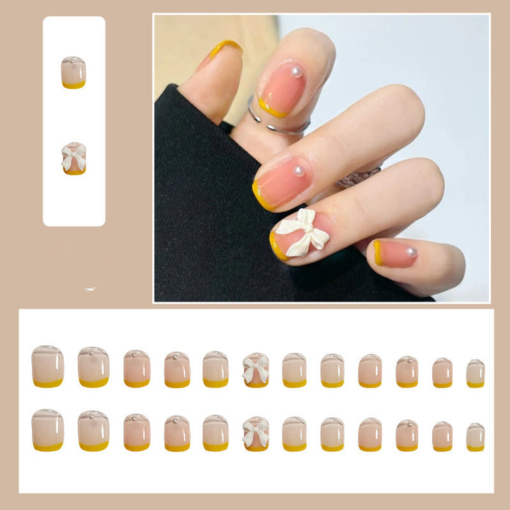 Stylish art nails with 3D flower accents Bowlift