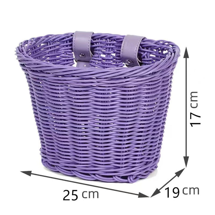 Stylish Bicycle Front Storage Basket Bowlift