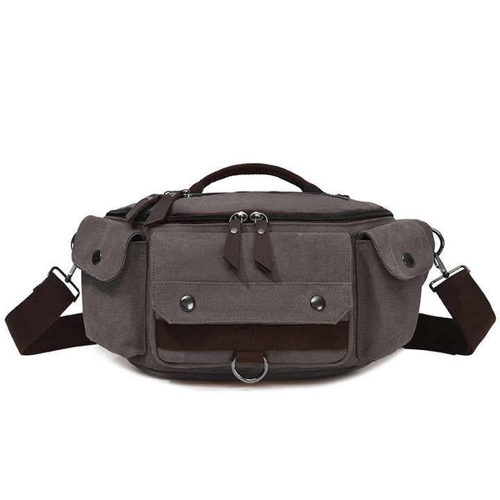 Durable Canvas Utility Crossbody Bag Bowlift