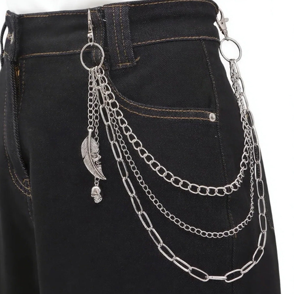 Fashionable chain pendant belt Bowlift