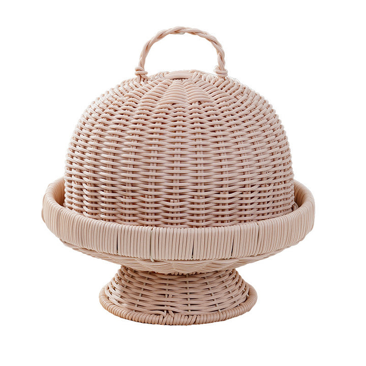 Woven Decorative Cloche Food Cover Bowlift