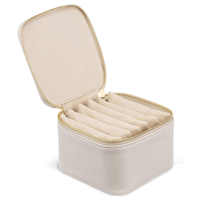 Jewelry Organizer Bag with Transparent Compartments Bowlift