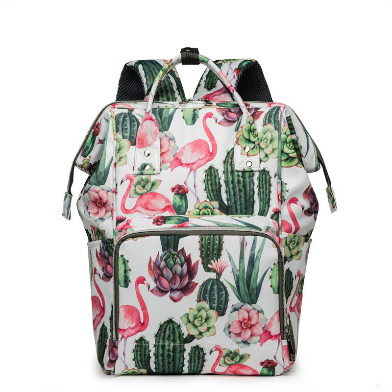 Cat-Themed Multi-Compartment Backpack Bowlift