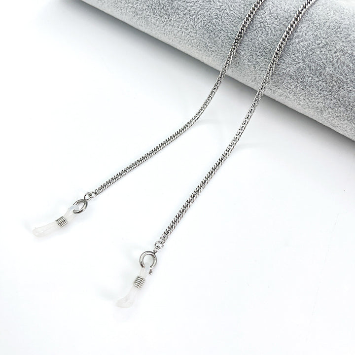 Metallic Eyewear Chain Bowlift