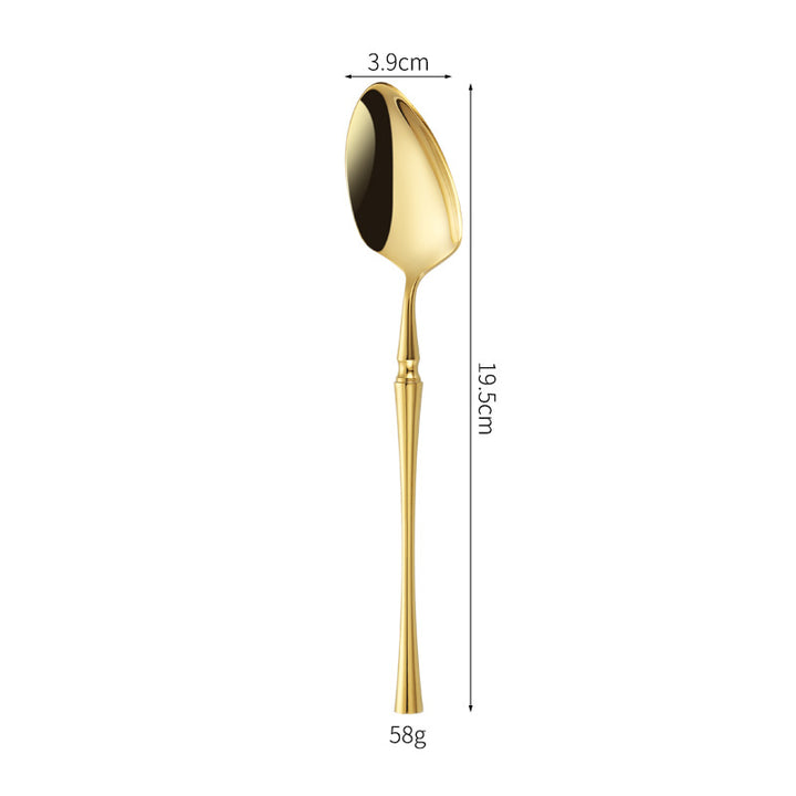 Luxurious and Elegant Dessert Knife with Precision Blade Bowlift