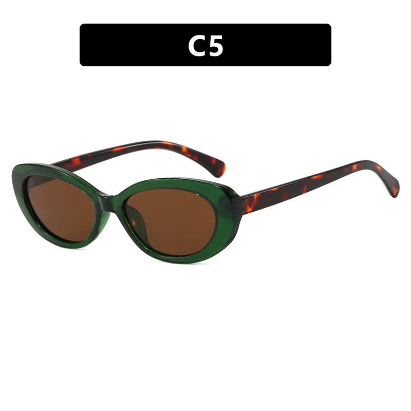 Women's fashionable cat-eye sunglasses with UV protection and elegant frame Bowlift
