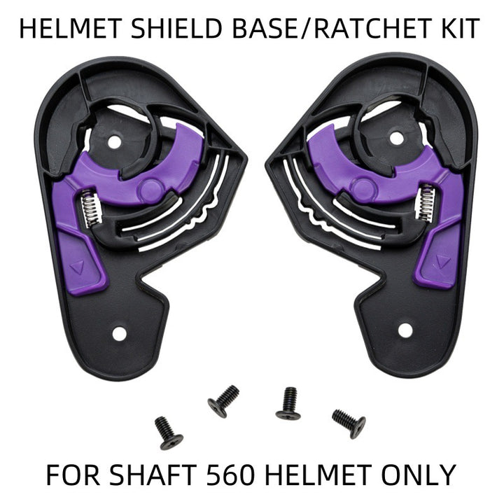 Helmet Shield Base Ratchet Kit Bowlift