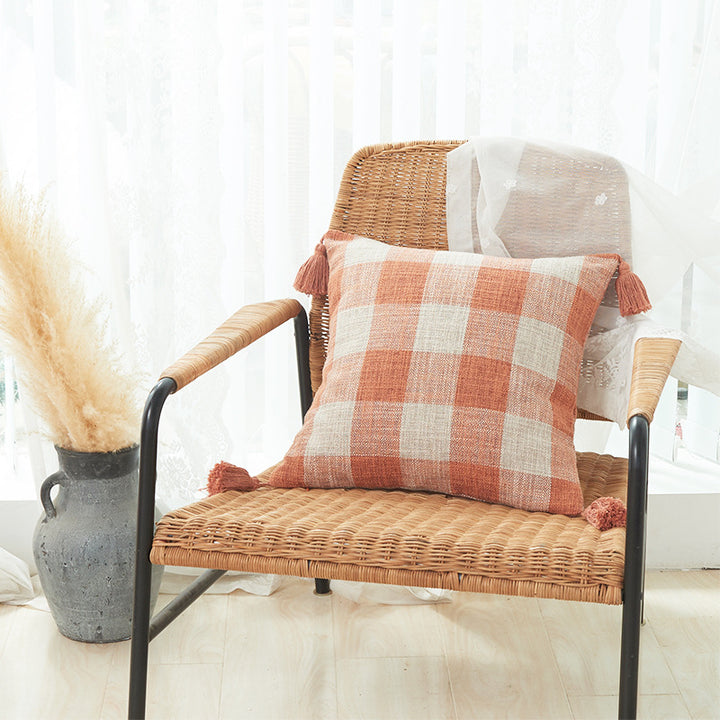 Decorative Tassel Throw Pillow