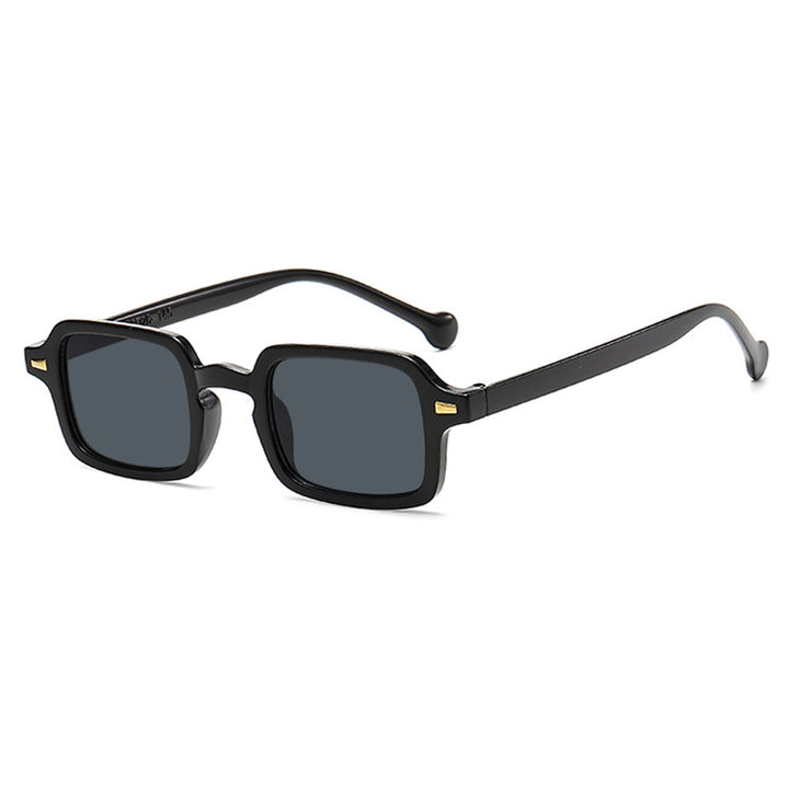Ladies exclusive square sunglasses with elegant metal frame and UV protection Bowlift