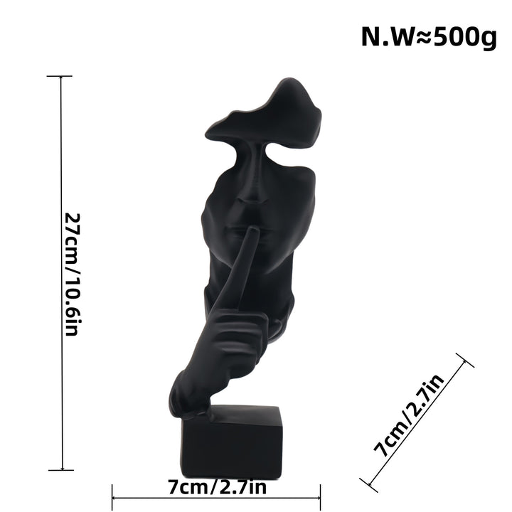 Artful figure with shield motif Bowlift