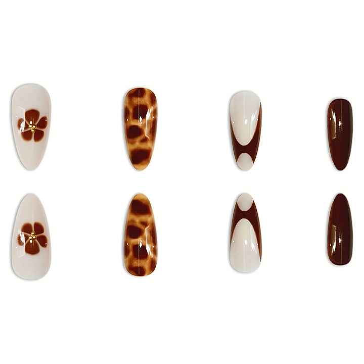 Artistic Stiletto Press-On Nail Set Bowlift