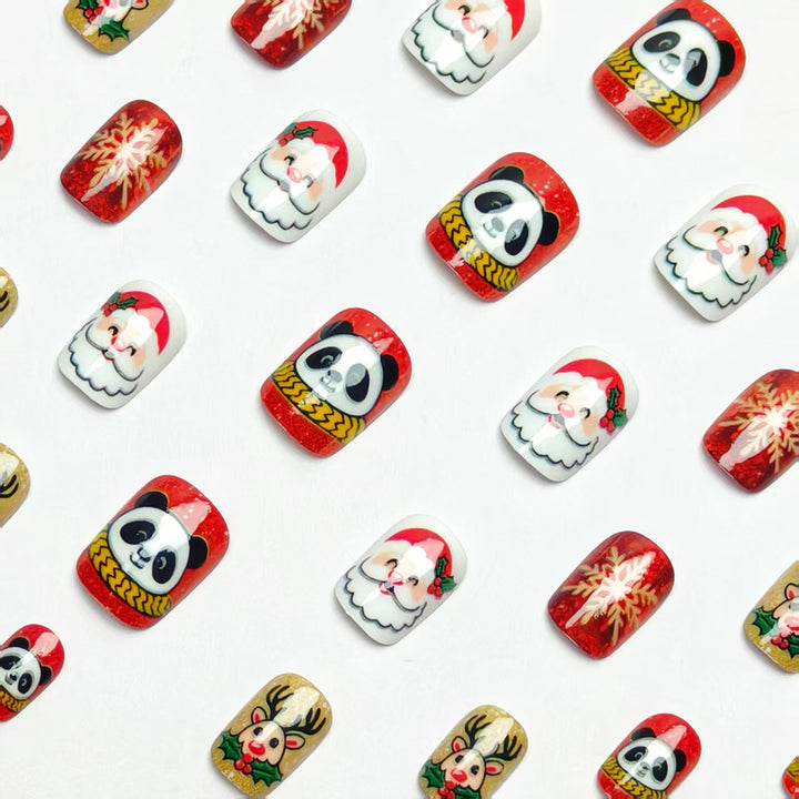 Creative Christmas Art Nails Bowlift