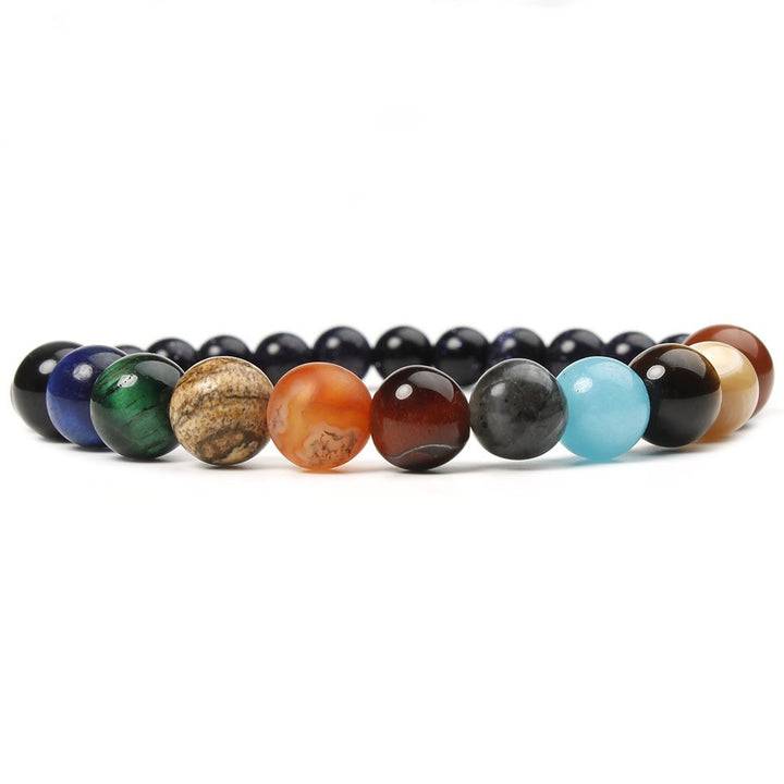 Colorful bracelet with natural stones Bowlift