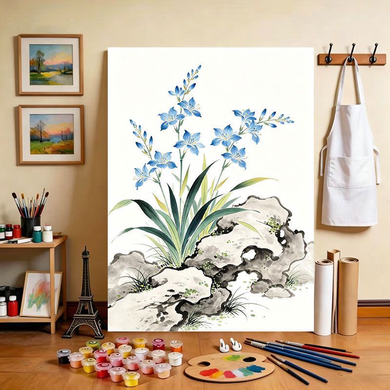 Floral-Inspired Canvas Art Print Bowlift