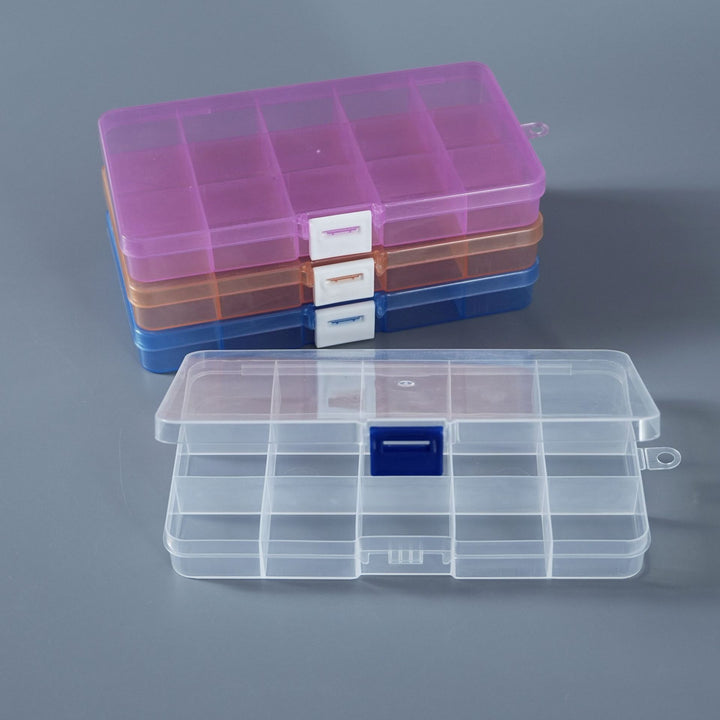 Multi-Section Storage Organizer Box Bowlift