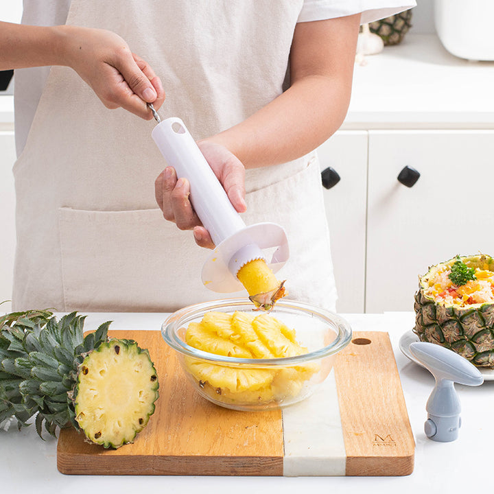 Ergonomic vegetable cutter with safety handle Bowlift