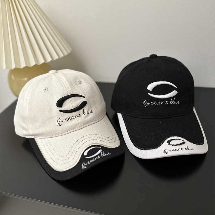 Women's Casual Embroidered Baseball Hat Bowlift
