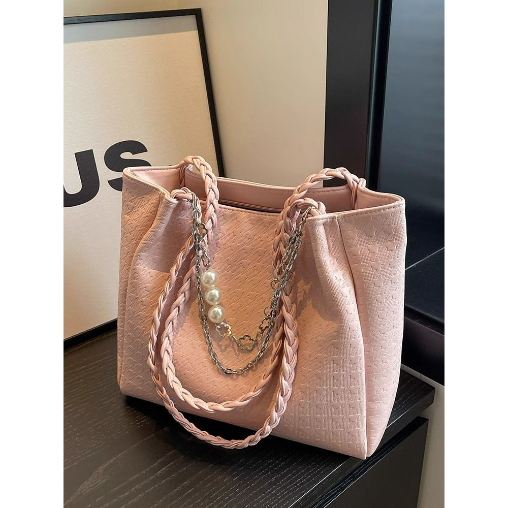 Luxurious Textured Handbag Bowlift