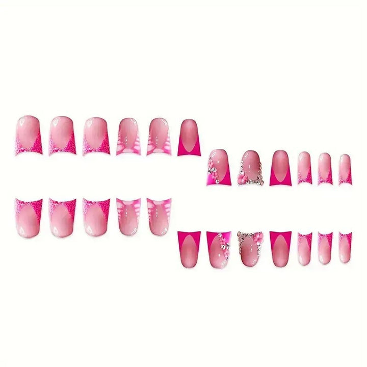 Decorative Press-On Nail Art Bowlift 1787913979