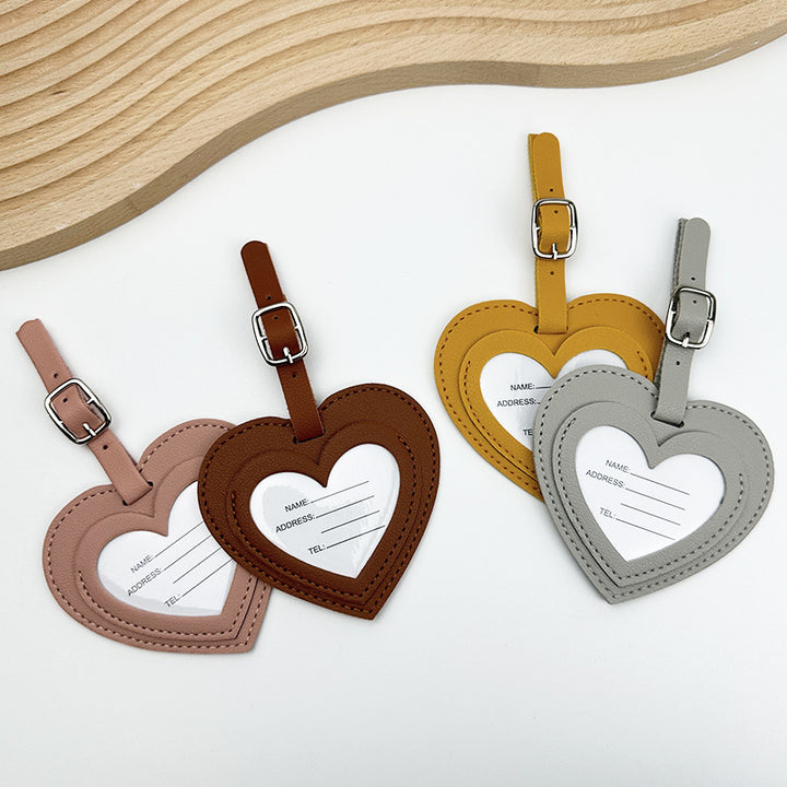 Heart-Shaped Luggage Tag Bowlift