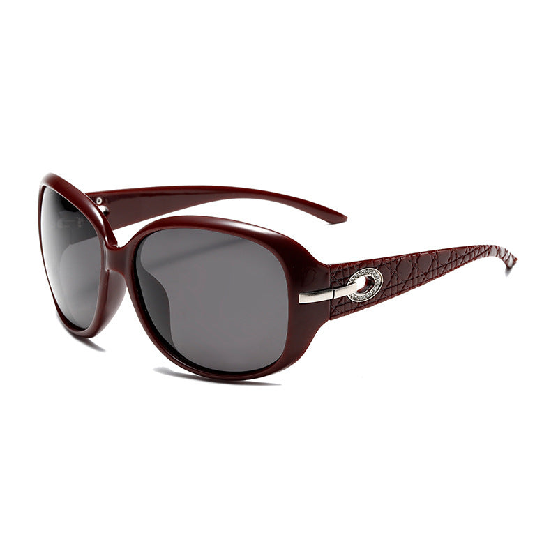 Women Elegant Oversized Sunglasses with Fashionable Pattern Bowlift
