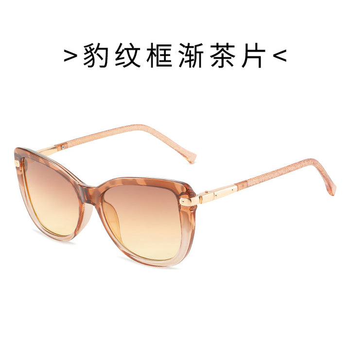 Women Fashion Cat Eye Sunglasses with Luxurious Frame Bowlift