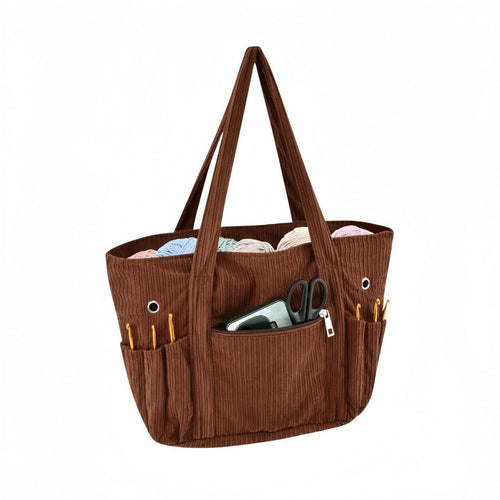 Functional storage bag with multiple outer pockets Bowlift