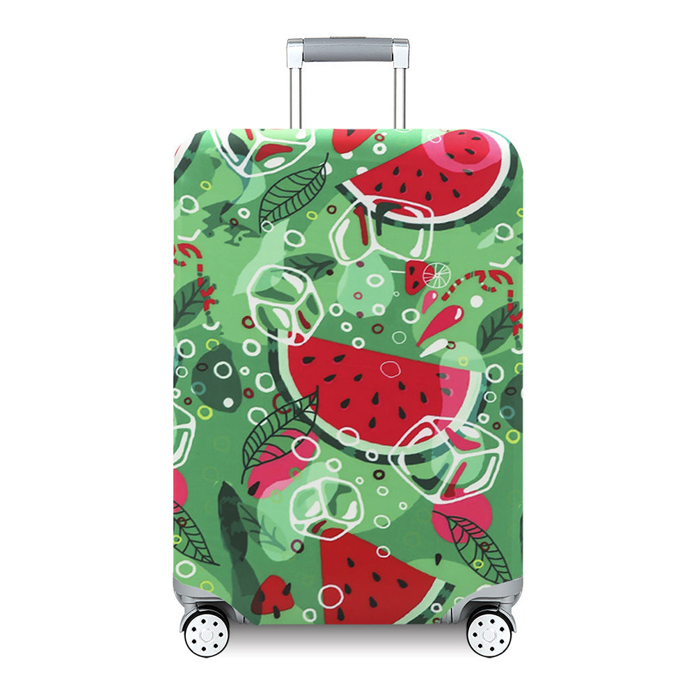 Unisex nan Kids Luggage Cover for Hard Shell Suitcases with Fun Space Design made of Elastic Polyester-Spandex Bowlift