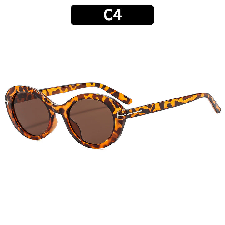 Stylish Oversized Oval Sunglasses
