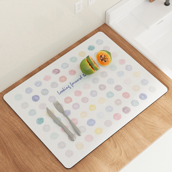 Kitchen Decor Drying Mat