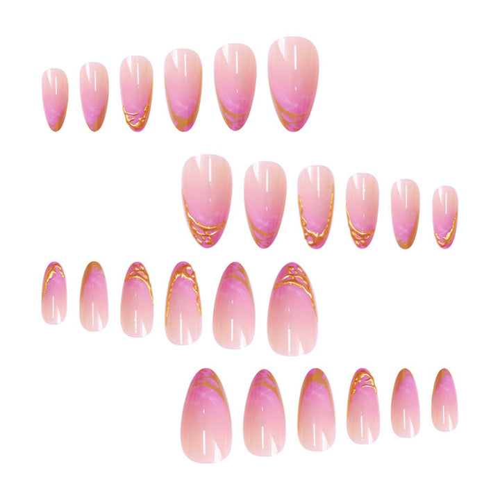Artistic Stiletto Press-On Nail Set Bowlift