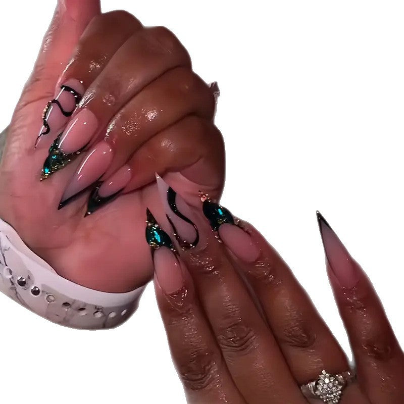 Decorative Acrylic Nail Extensions Bowlift