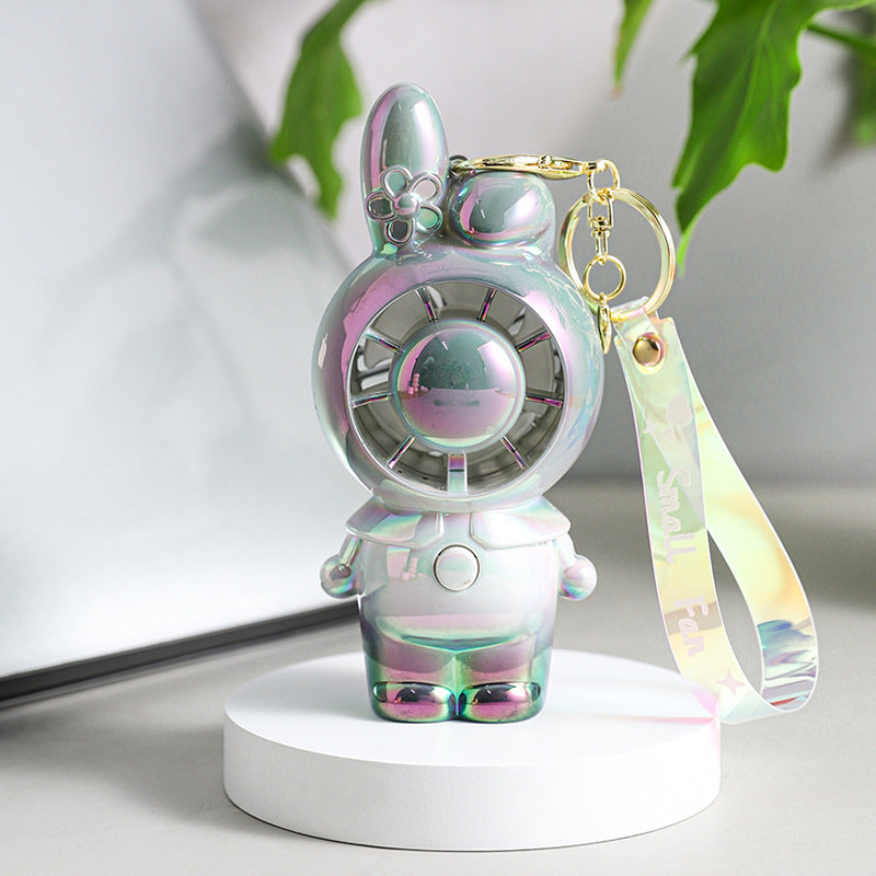 Unisex Portable Mini Fan in Cute Rabbit Design Bowlift