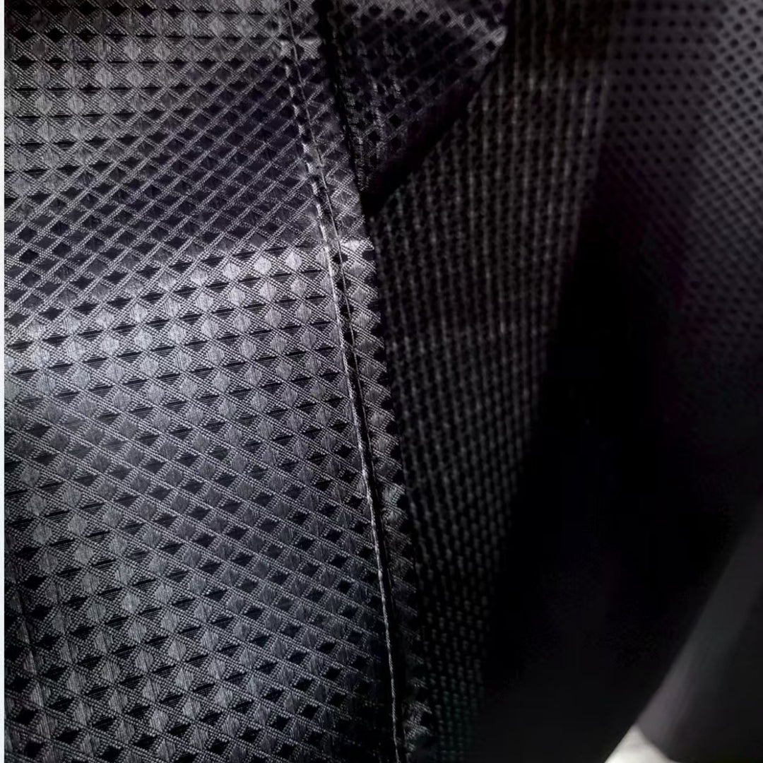 Textured Waterproof Shower Curtain Bowlift