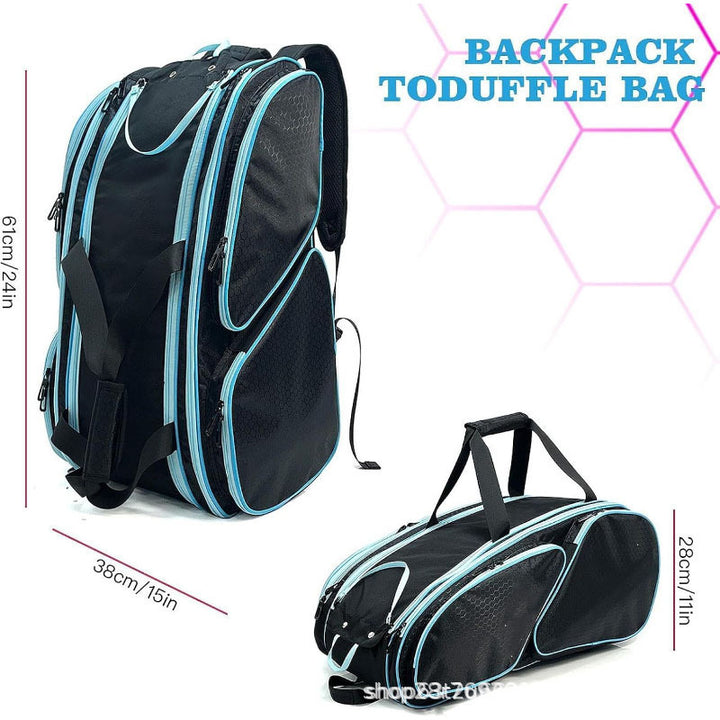 Multi-Compartment Sports Duffel Bag Bowlift