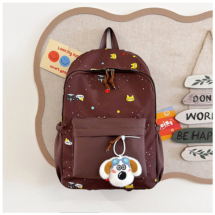 Cartoon Print Backpack