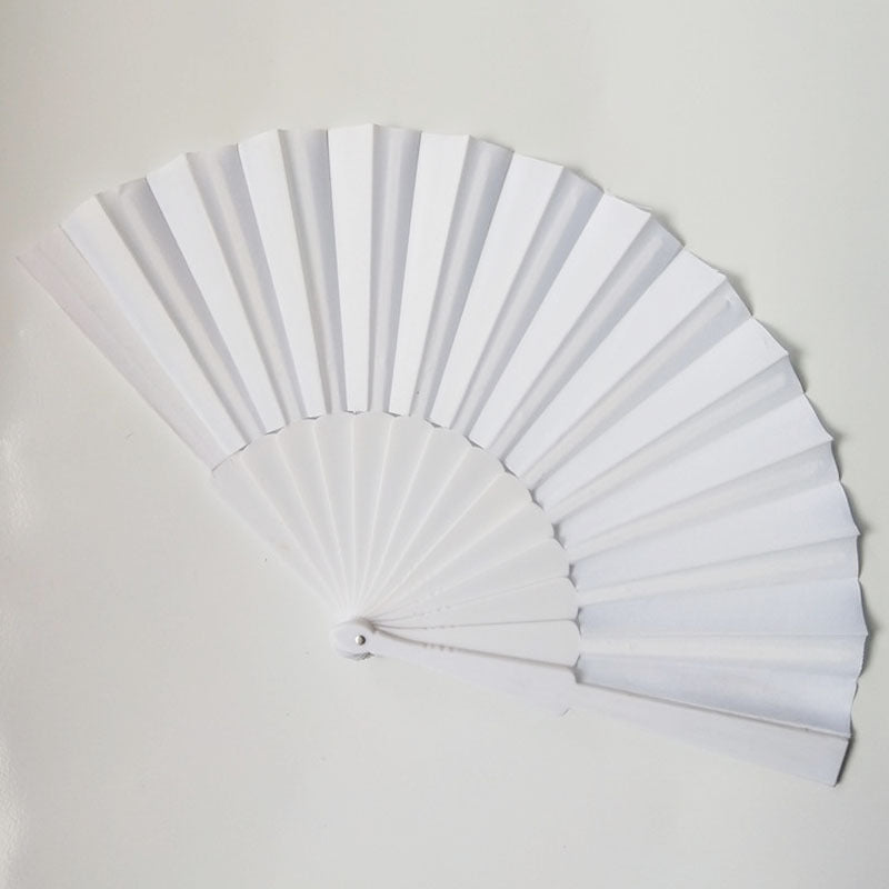 Ladies elegant hand fan made of high-quality paper and natural materials Bowlift
