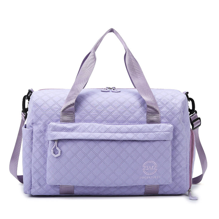 Multifunctional Sports and Travel Bag with Padded Shoulder Strap Bowlift